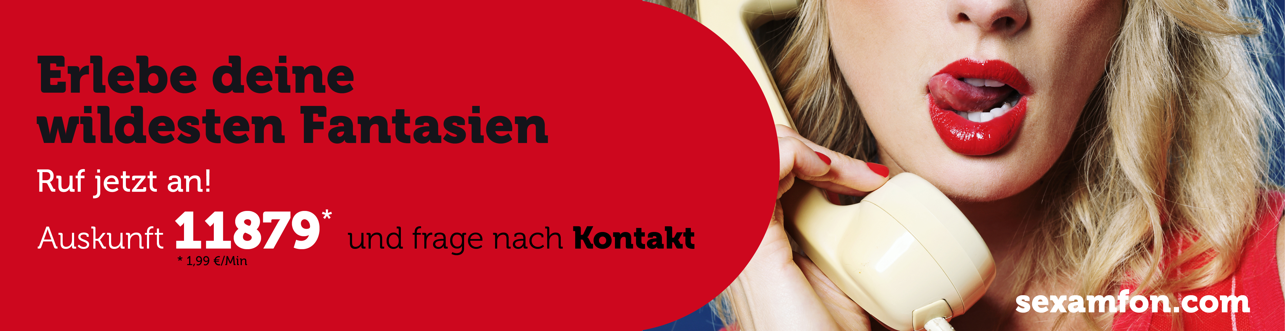 Sexamfon.com Werbung