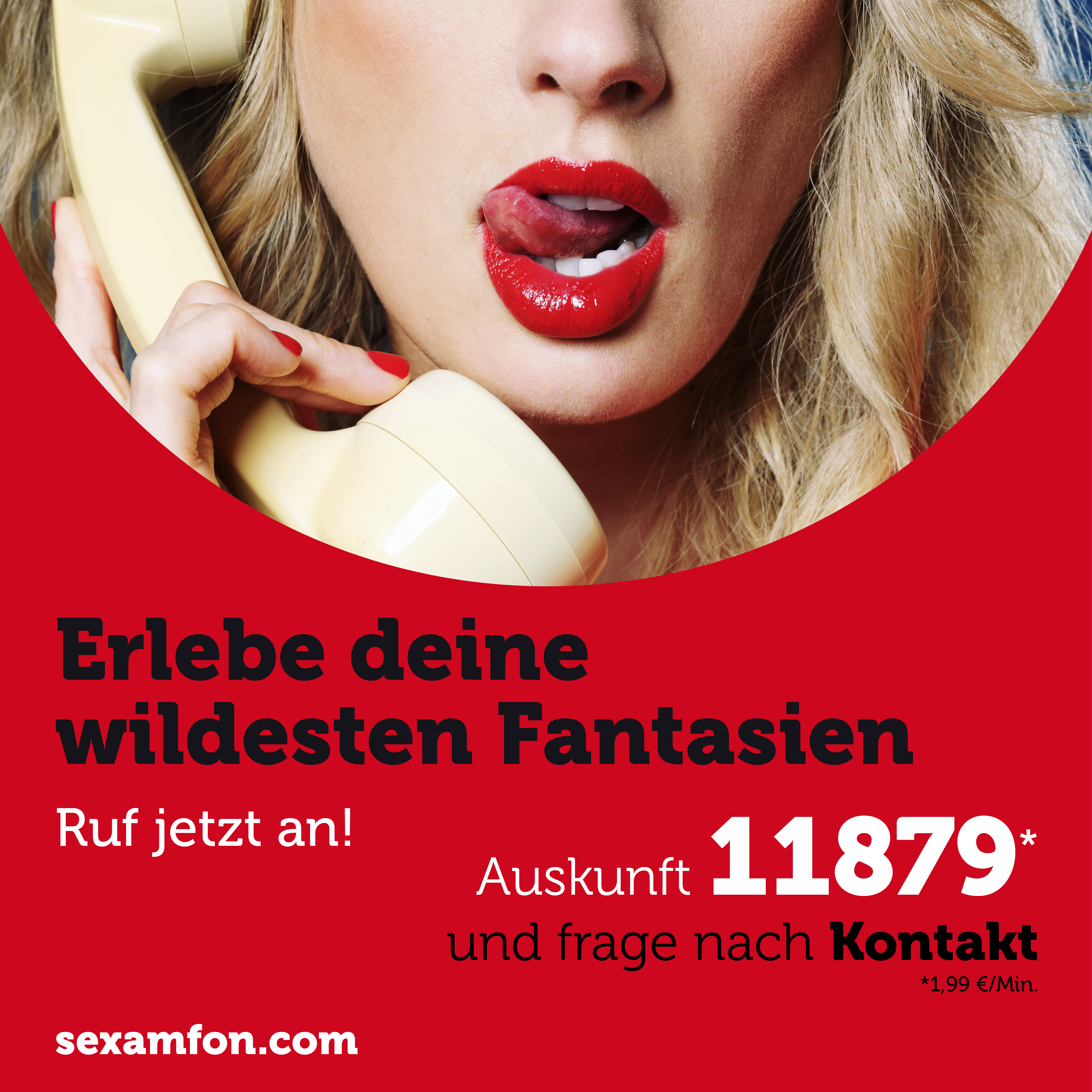 Sexamfon.com Werbung