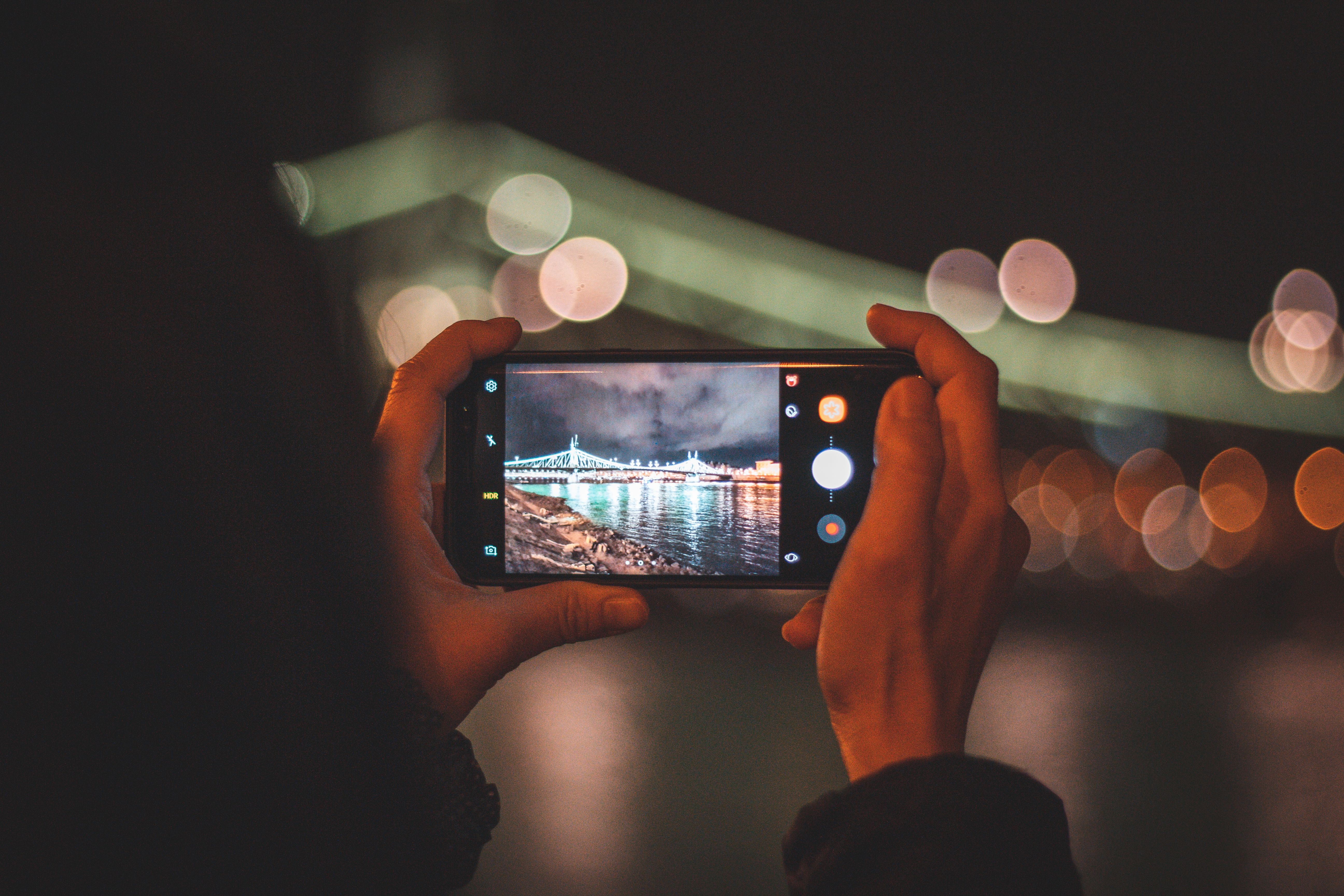 Fotografie bei Nacht mit einem Smartphone